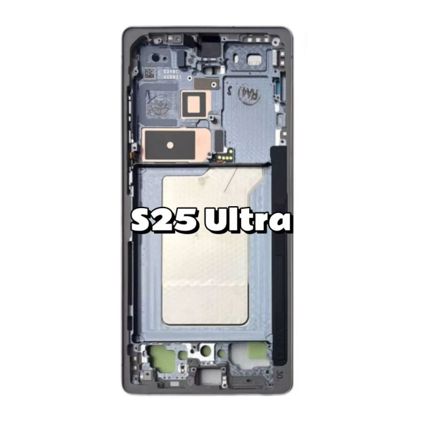 Pantalla Completa Original Servicepack Para Samsung S25 Ultra /S938 Con Marco Gris