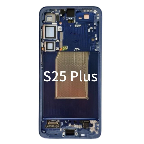 Pantalla Completa Original Servicepack Para Samsung S25 Plus /S936 Con Marco Azul