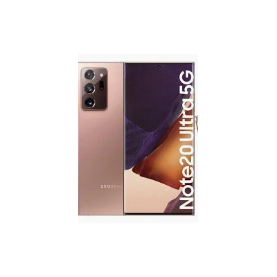 Pantalla Completa Original Servicepack Para Samsung Note 20 Ultra N986 Con Marco Bronce