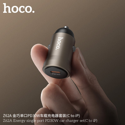 Hoco. Z62A Cargador Coche 30W (C-iP）