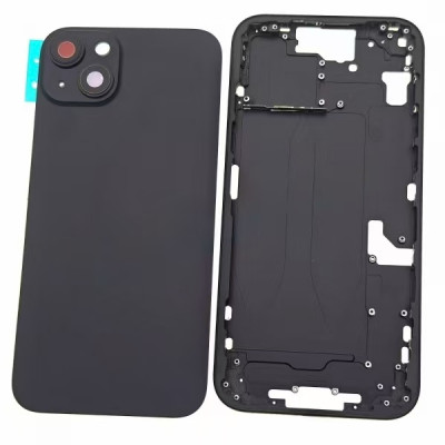 Chasis Con Tapa Trasera Para Iphone 15 Plus Negro