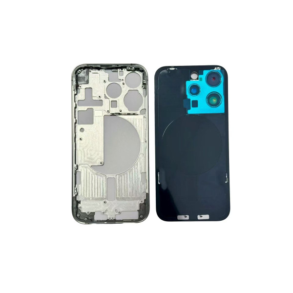Chasis Con Tapa Trasera Para Iphone 15 Pro Blanco