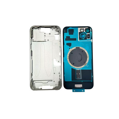 Chasis Con Tapa Trasera Para Iphone 15 Plus Verde