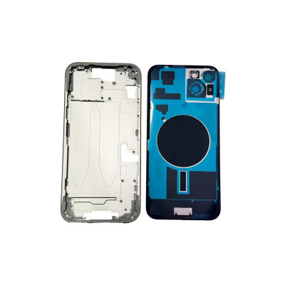 Chasis Con Tapa Trasera Para Iphone 15 Plus Blanco