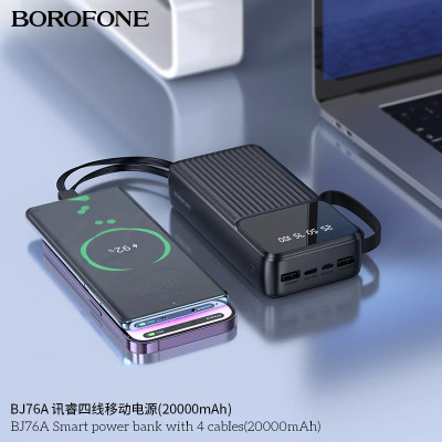 Borofone BJ76A Power Bank Con Cable Borofone BJ76A Power Bank Con Cable