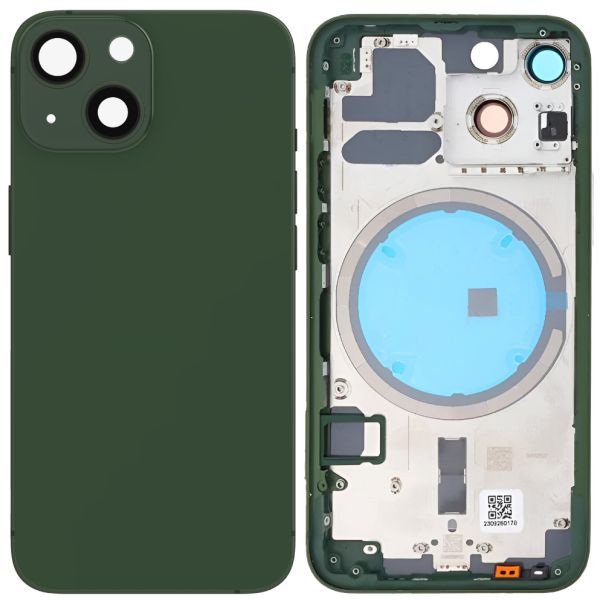 Chasis Con Tapa Trasera Para Iphone 13 Mini Verde