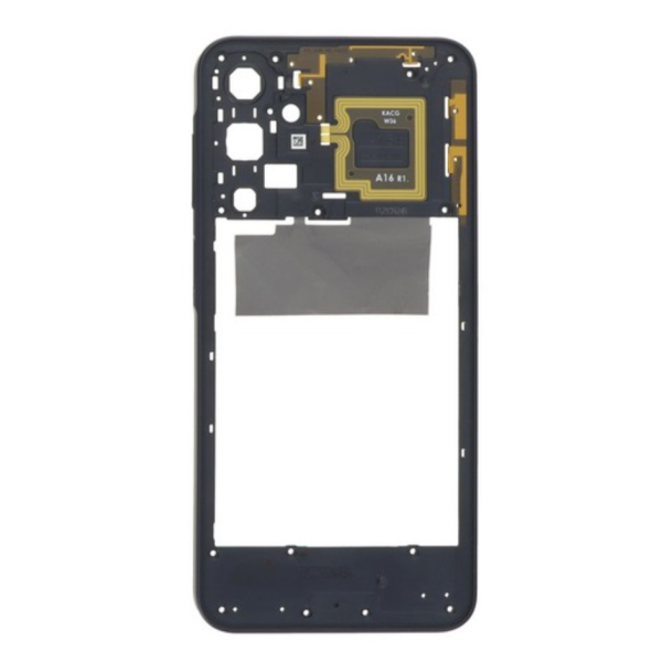 Chasis De Intermedio Para Samsung A16 5G / A166 Negro
