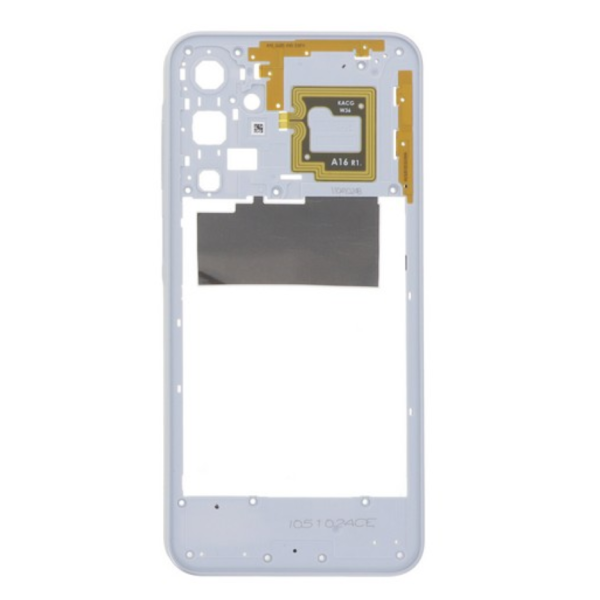 Chasis De Intermedio Para Samsung A16 5G / A166 Blanco