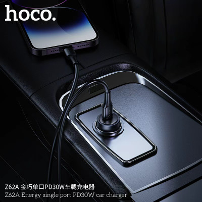 Hoco. Z62A Cargador Coche Rapido PD30W