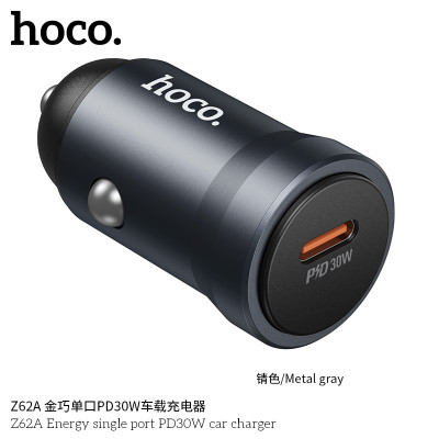 Hoco. Z62A Cargador Coche Rapido PD30W