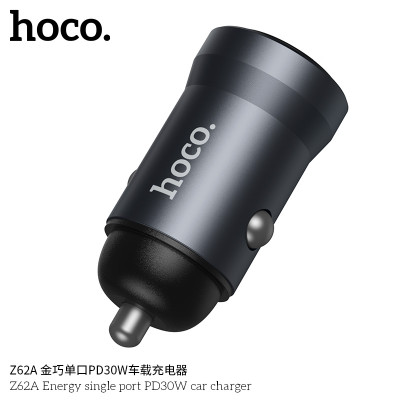 Hoco. Z62A Cargador Coche Rapido PD30W