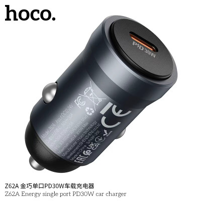 Hoco. Z62A Cargador Coche Rapido PD30W