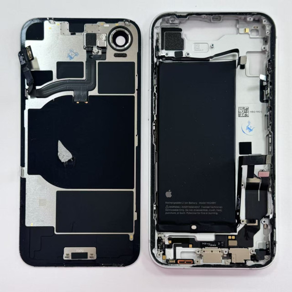Chasis De Desmontaje Original Para Iphone 16E Blanco