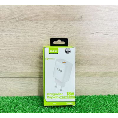 SIO CR02 Cargador Enchufe 18W SIO CR02 Cargador Enchufe 18W