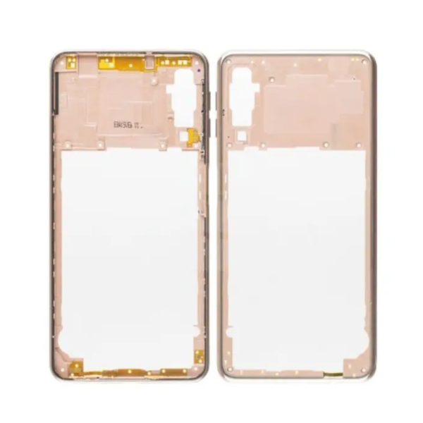 Chasis De Intermedio Para Samsung A750 /A7 2018 Oro