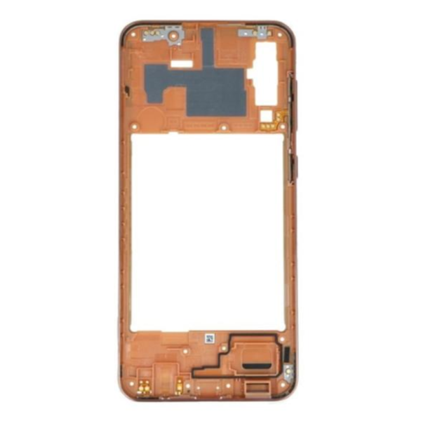Chasis De Intermedio Para Samsung A50 /A505 Naranja