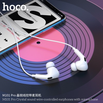 Hoco M101 Pro Jack Auriculares Controlados Por Cable Con Micrófono