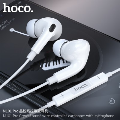 Hoco M101 Pro Jack Auriculares Controlados Por Cable Con Micrófono