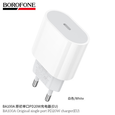 Borofone BA100A Cargador PD20W Sin Cable Borofone BA100A Cargador PD20W Sin Cable