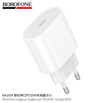 Borofone BA100A Cargador PD20W Sin Cable Borofone BA100A Cargador PD20W Sin Cable