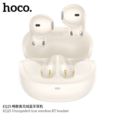 Hoco. EQ25 Auriculares Mini TWS Inalambricos BT 7h