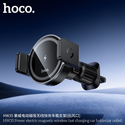 Hoco. HW35 Soporte Coche Inalambrico (Rejilla) Hoco. HW35 Soporte Coche Inalambrico (Rejilla)