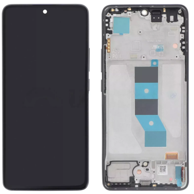 Pantalla Completa Original Servicepack Para Redmi Note 14 5G Con Marco Morado