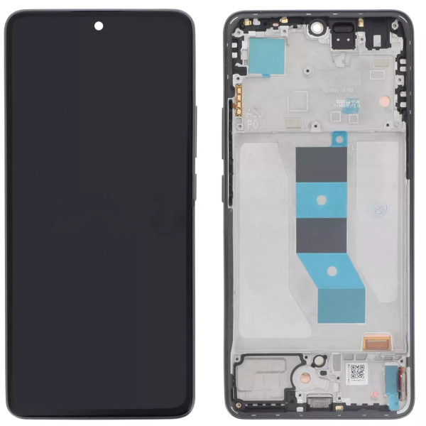 Pantalla Completa Original Servicepack Para Redmi Note 14 5G Con Marco Morado