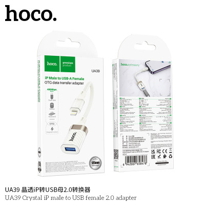 Hoco. UA39 Adaptador iP a USB Hoco. UA39 Adaptador iP a USB