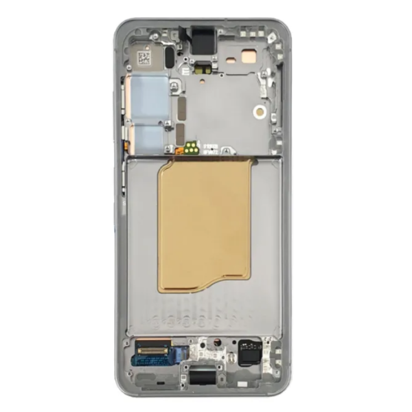 Pantalla Completa Original Servicepack Para Samsung S25 /S931 Con Marco Azul Claro