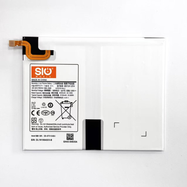 Bateria Para Samsung Tab A 2019 / T510 / T515 6000Mah -Eb-Bt515Abu