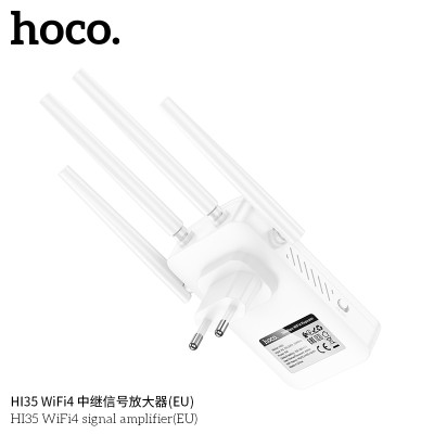 Hoco. HI35 Repetidor/Amplificador WiFi4 Hoco. HI35 Repetidor/Amplificador WiFi4