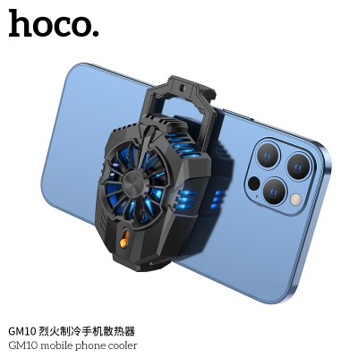 Hoco Gm10 Ventilador Para Movil, Mantiene Tu Movil Fresquito En Las Sesiones De Juego Más Intensas.