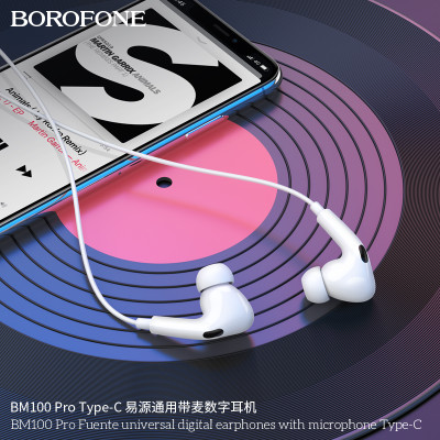 Borofone BM100 Pro Auricular Type C 99% Borofone BM100 Pro Auricular Type C 99%