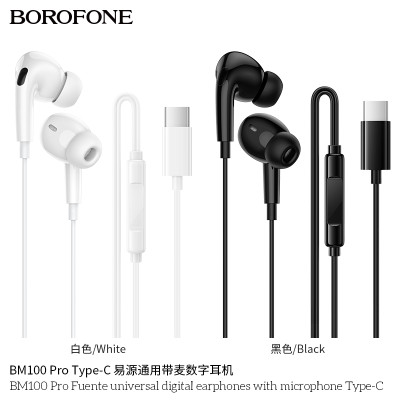 Borofone BM100 Pro Auricular Type C 99% Borofone BM100 Pro Auricular Type C 99%