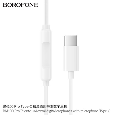Borofone BM100 Pro Auricular Type C 99% Borofone BM100 Pro Auricular Type C 99%