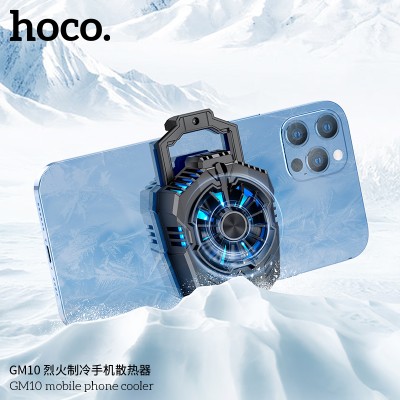 Hoco Gm10 Ventilador Para Movil, Mantiene Tu Movil Fresquito En Las Sesiones De Juego Más Intensas.