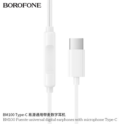 Borofone BM100 Auricular Type C 99% Borofone BM100 Auricular Type C 99%