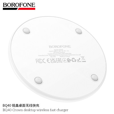 Borofone BQ40 Carga Inalambrica 2in1 Borofone BQ40 Carga Inalambrica 2in1
