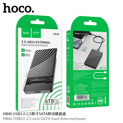 Hoco. HB46 Carcasa Discoduro SATA Hoco. HB46 Carcasa Discoduro SATA