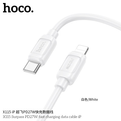 Hoco. X115 Cable Carga/Datos PD27W A iP Hoco. X115 Cable Carga/Datos PD27W A iP