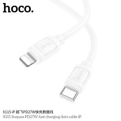 Hoco. X115 Cable Carga/Datos PD27W A iP Hoco. X115 Cable Carga/Datos PD27W A iP