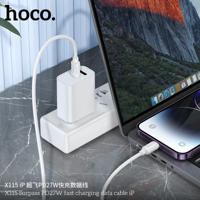 Hoco. X115 Cable Carga/Datos PD27W A iP Hoco. X115 Cable Carga/Datos PD27W A iP