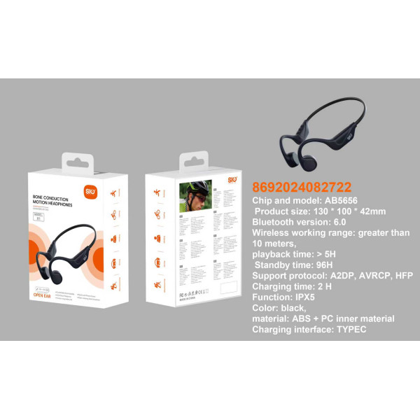 Sio. X1 Auriculares Deportivos Osea IPX5 5h