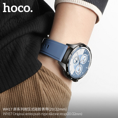 Hoco. WH17 Ori Series Correa Silicona 20/22mm Hoco. WH17 Ori Series Correa Silicona 20/22mm