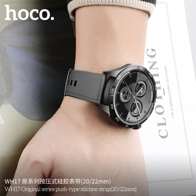 Hoco. WH17 Ori Series Correa Silicona 20/22mm Hoco. WH17 Ori Series Correa Silicona 20/22mm