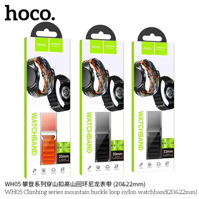 Hoco. WH05 Correa Gancho Nylong (20/22mm) Hoco. WH05 Correa Gancho Nylong (20/22mm)