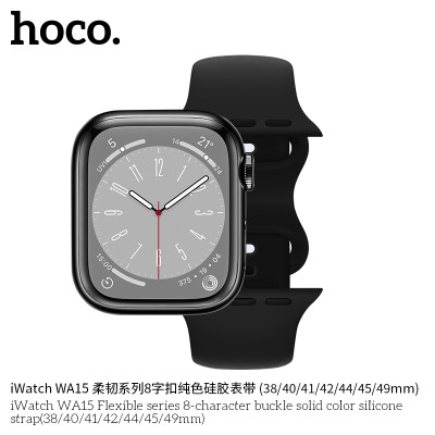 Hoco. iWatch WA15 Correa Goma (38/40/41/42mm) Hoco. iWatch WA15 Correa Goma (38/40/41/42mm)