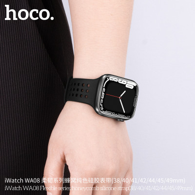 Hoco. iWatch WA08 Correa Silicona Ecologica (44/45/46/49mm) Hoco. iWatch WA08 Correa Silicona Ecologica (44/45/46/49mm)