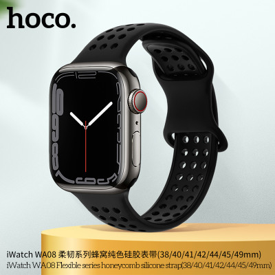 Hoco. iWatch WA08 Correa Silicona Ecologica (44/45/46/49mm) Hoco. iWatch WA08 Correa Silicona Ecologica (44/45/46/49mm)